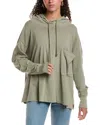 Free People Hot Shot Hooded Layer Pullover