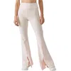 Free People Hot Shot Kick Flare Pants In Touch Of Pink In Multi