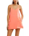 Free People Fp Movement Hot Shot Mini Sport Dress In Orange