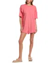 Free People Hot Shot T-shirt Romper In Pink
