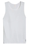 Free People Hot Shot Twist Back Tank In White