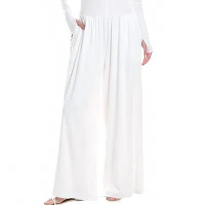 Free People Hot Shot Wide Leg Pant In White