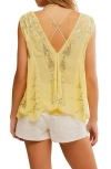 Free People Ibiza Embellished Top