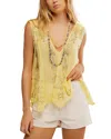Free People Ibiza Embellished Top