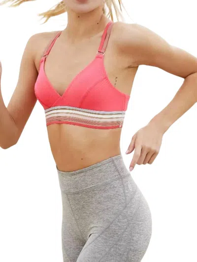 Free People In The Waves Bra In Pink