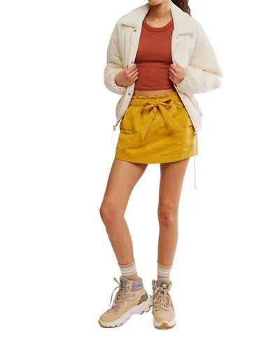 Free People In The Wild Skort In Ember Glow In Brown