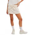 Free People In The Wild Skort In Ivory In Neutral