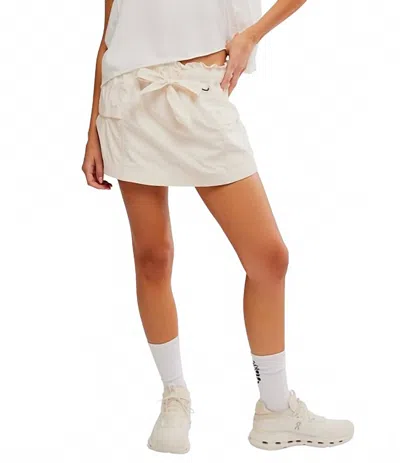 Free People In The Wild Skort In Ivory In Neutral