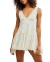 Free People In This Groove Mini Slip Dress