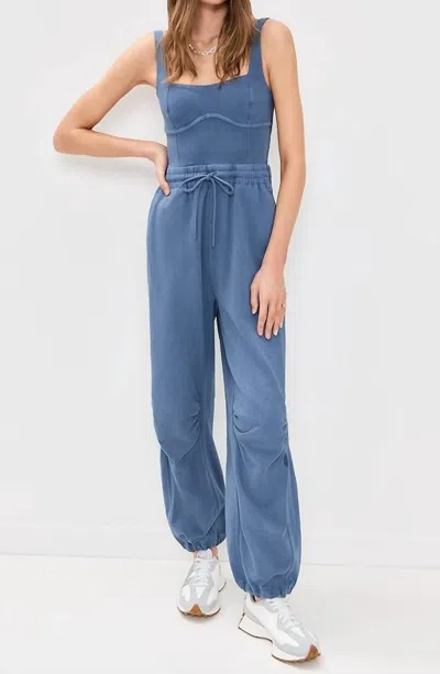 Free People Inbound Onesie In Skyline