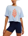 Free People Inspire Cropped Tee