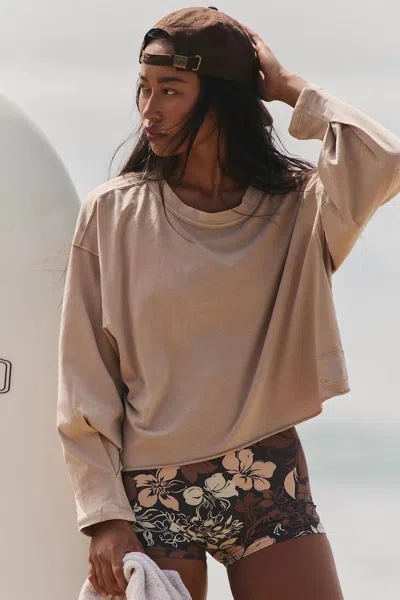 Free People Inspire Layer Top In Sandy In Neutral