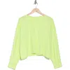 Free People Inspire Pullover In Yellow