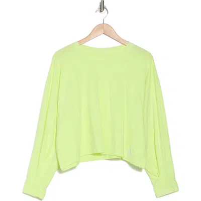 Free People Inspire Pullover In Yellow