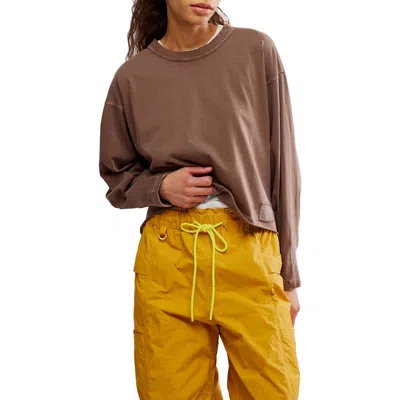 Free People Inspire Pullover In Brown