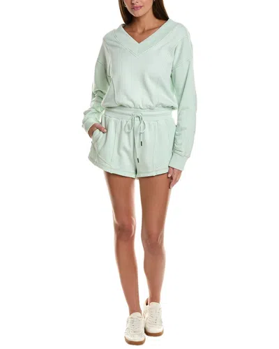 Free People Intercept Romper In Green