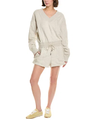 Free People Intercept Romper In Grey