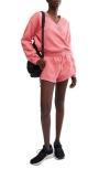 Free People Intercept Romper In Hibiscus
