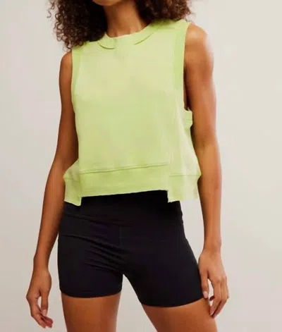 Free People Intercept Tank In Key Lime