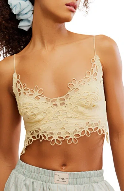 Free People Intimately Fp Asteria Lace Bralette In Yellow