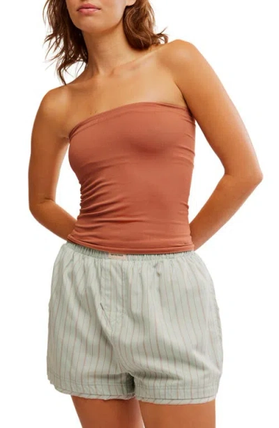 Free People Intimately Fp Carrie Tube Top In Brown
