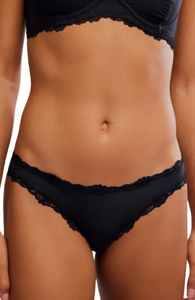 Free People Intimately Fp Charlie Bikini In Black