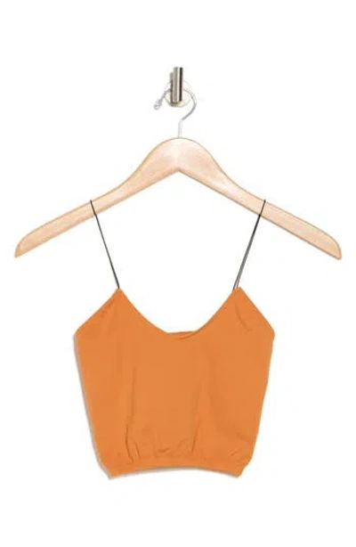 Free People Intimately Fp Crop Camisole In Orange