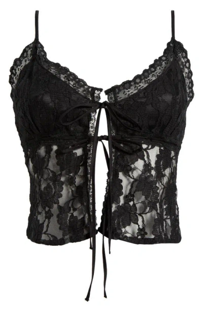 Free People Intimately Fp Daylight Lace Camisole In Black