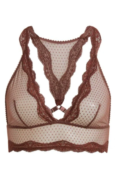 Free People Intimately Fp Midweek Longline Bralette In Mocha