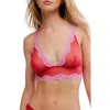 Free People Intimately Fp Midweek Longline Bralette In Red