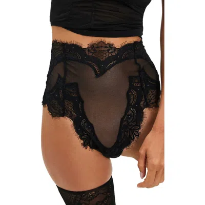 Free People Intimately Fp Nolita High Waist Briefs In Black