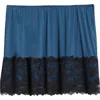 Free People Intimately Fp Party Crashers Half Slip In Teal Combo