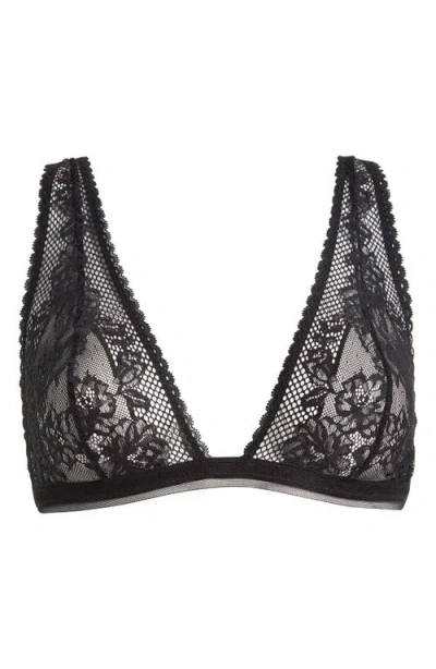 Free People Intimately Fp Reya Lace Bralette In Black