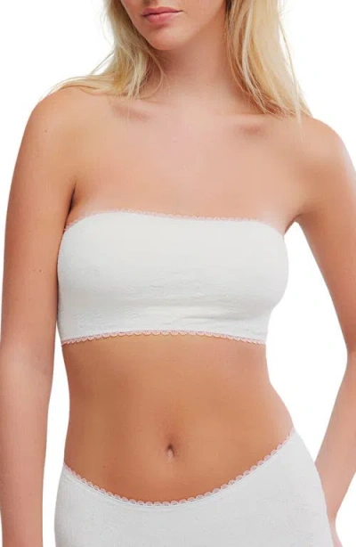 Free People Intimately Fp Sweet Point Seamless Bandeau Bra In White
