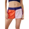 Free People Invigorate Shorts In Persimmon Combo