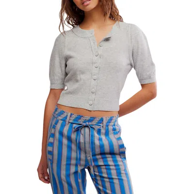 FREE PEOPLE FREE PEOPLE ISLA ELBOW SLEEVE WOOL & CASHMERE BLEND CARDIGAN