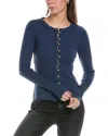Free People Its On Cardi Top In Blue