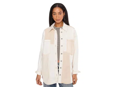 Free People Ivory Mountain Roads Shirt In White