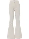 Free People J Jayde Flared Trousers In 灰色