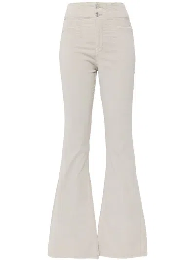 Free People J Jayde Flared Trousers In 灰色