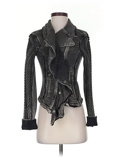 Pre-owned Free People Jacket In Black