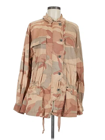 Pre-owned Free People Jacket In Brown
