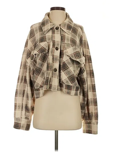 Pre-owned Free People Jacket In Brown