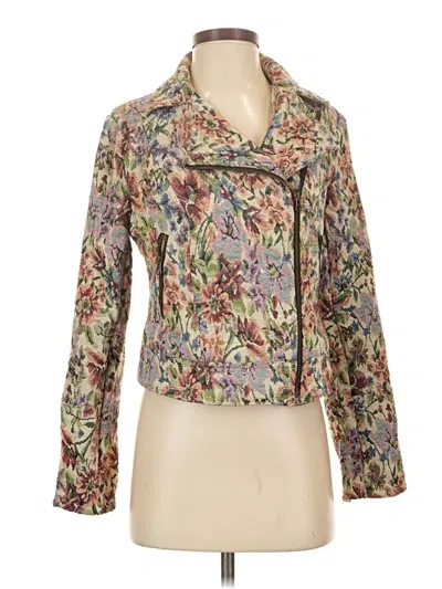 Pre-owned Free People Jacket In Gold