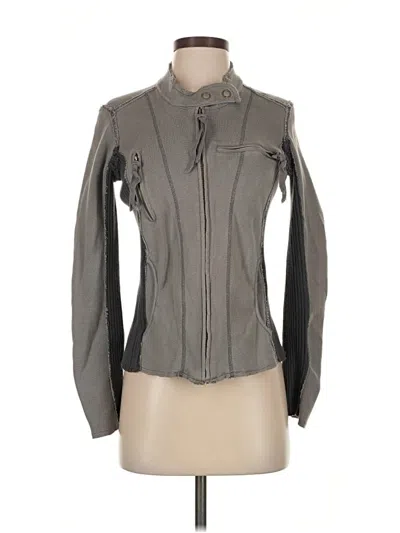 Pre-owned Free People Jacket In Gray