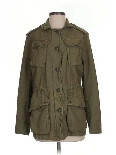 Pre-owned Free People Jacket In Green