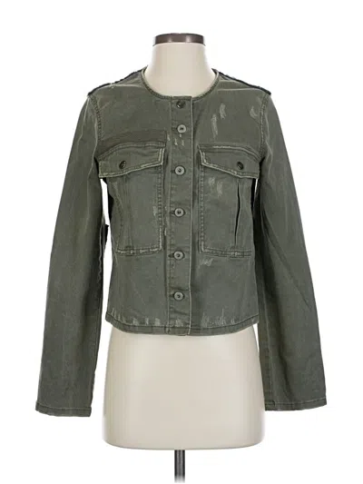 Pre-owned Free People Jacket In Green