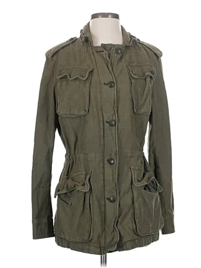 Pre-owned Free People Jacket In Green