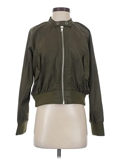 Pre-owned Free People Jacket In Green