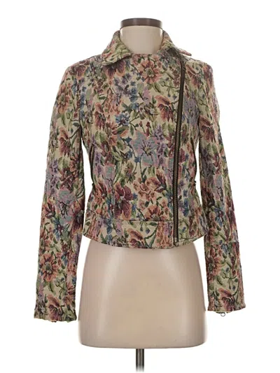 Pre-owned Free People Jacket In Green